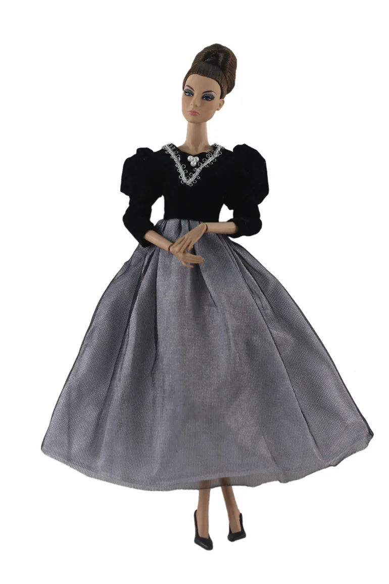 2 National costume Doll Dress / Cheongsam Party Gown Outfit Clothing Wedding Dress For 1/6 BJD Xinyi FR ST Barbie Doll, New - Color: 2