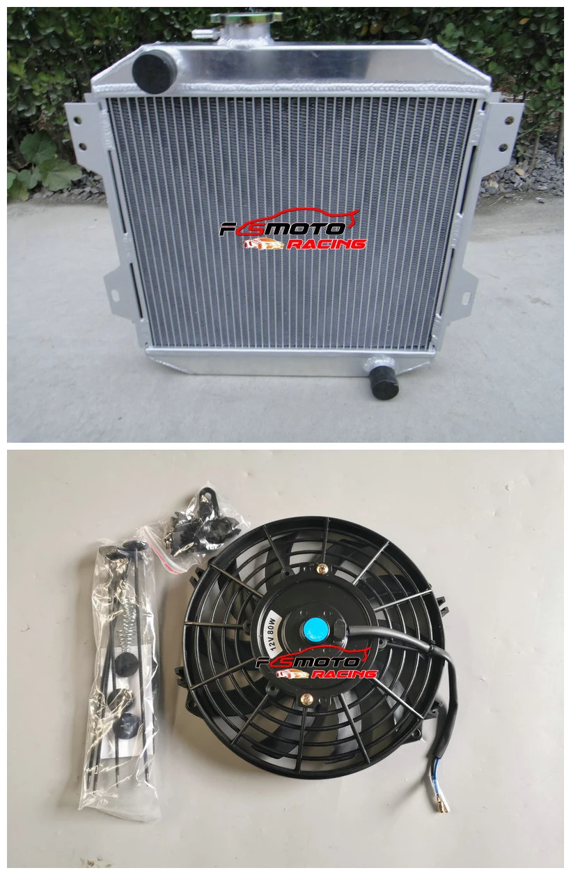2 Row intercooler Radiator for FORD CAPRI RS/ESCORT SUPERSPEED MK1 ESSEX V6 2.6/3L |