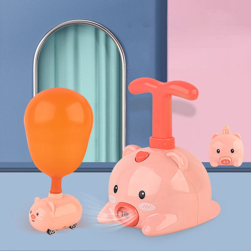 

Children Car Inertial Power launcher Balloon Toy Puzzle Boy Model Educational Science Experiment Toys for Children Gift