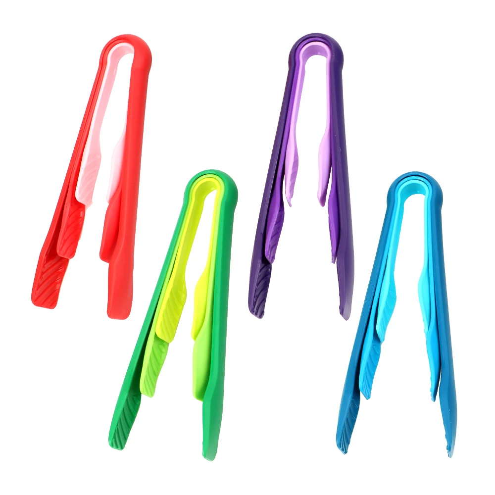 

Пищевые Щипцы 3 шт./компл. 14/19/25 см в длину, инструменты для выпечки из пищевого полипропилена, аксессуары для барбекю, зажим для хлеба, торта