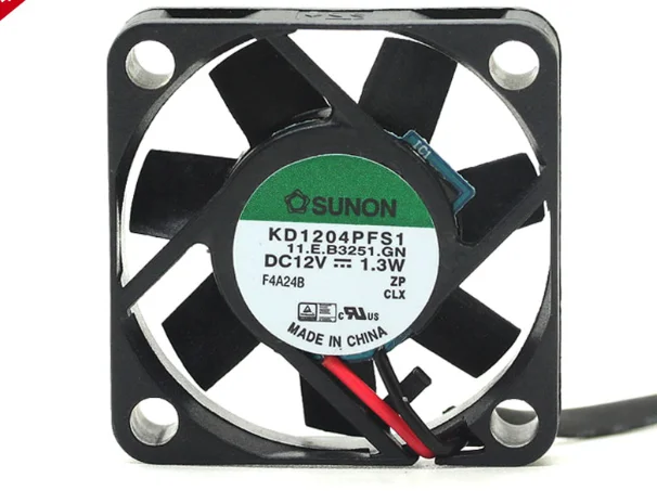 Kd1204pfs1 4010 4 см 12 в 1,3 Вт двухпроводный большой вентилятор для охлаждения воздуха