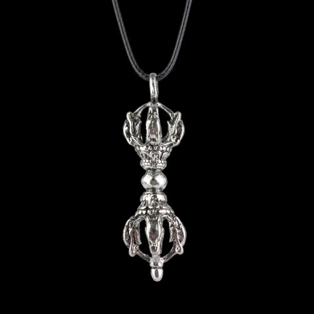 Непальский Тибетский буддизм медный крест Ваджра кулон пестик ожерелье Дордже