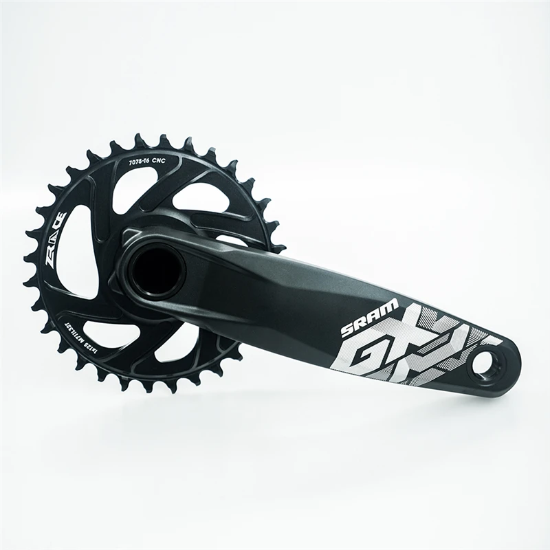 ZRACE 1x12s Eagle Tooth Crankset 6 мм MTB Bike Circle для SRAM прямое Крепление Кривошип совместимый с