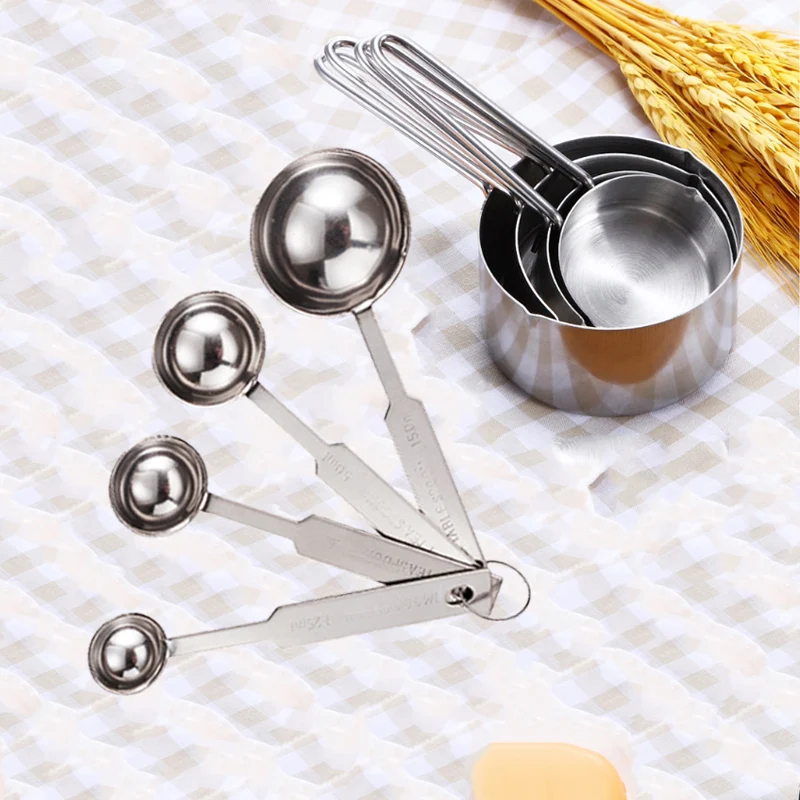 4 шт./компл. кухонная ложка из нержавеющей стали|Мерные ложки| |