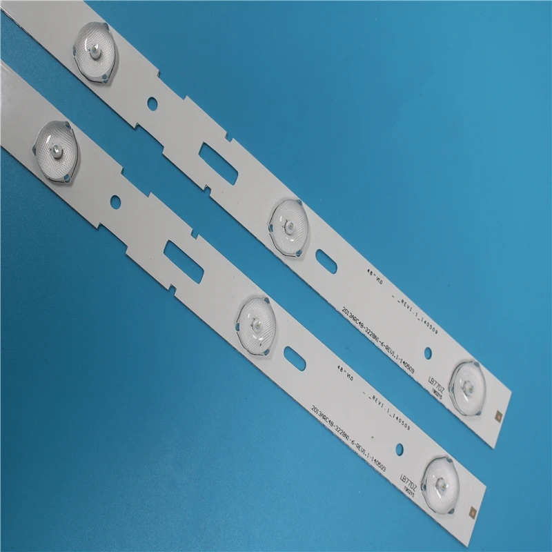 10 шт./компл. 525 мм Светодиодные ленты для samsung LE48A5000 2013ARC48 3228N1 48VLE5421BG B48-LW-5433 A48-LB-6436