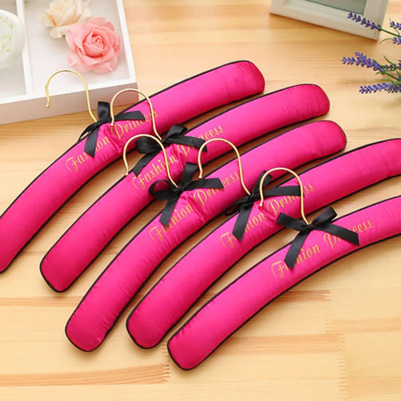 Вешалки для одежды с атласной подкладкой 5 шт./лот | Дом и сад