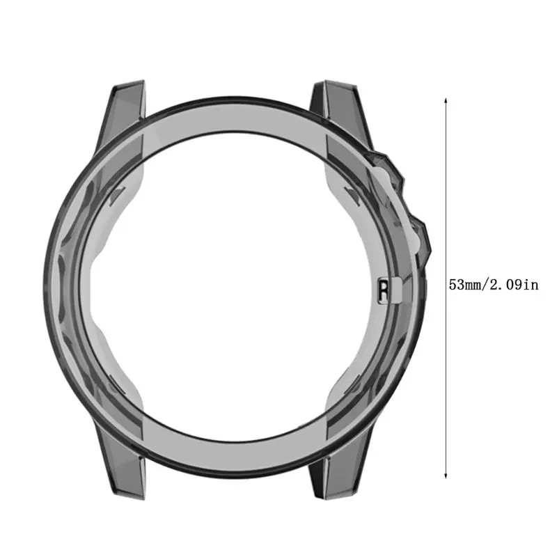 

Ultra-Slim Clear TPU Watch Case Protective Cover for Garmin Fenix 5X Plus/5X Kit