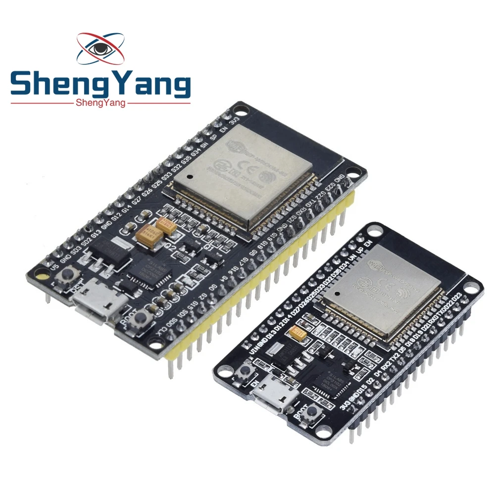 ESP 32S WROOM 32 ESP32 Bluetooth и WI FI двухъядерный Процессор с низкой Мощность потребление MCU