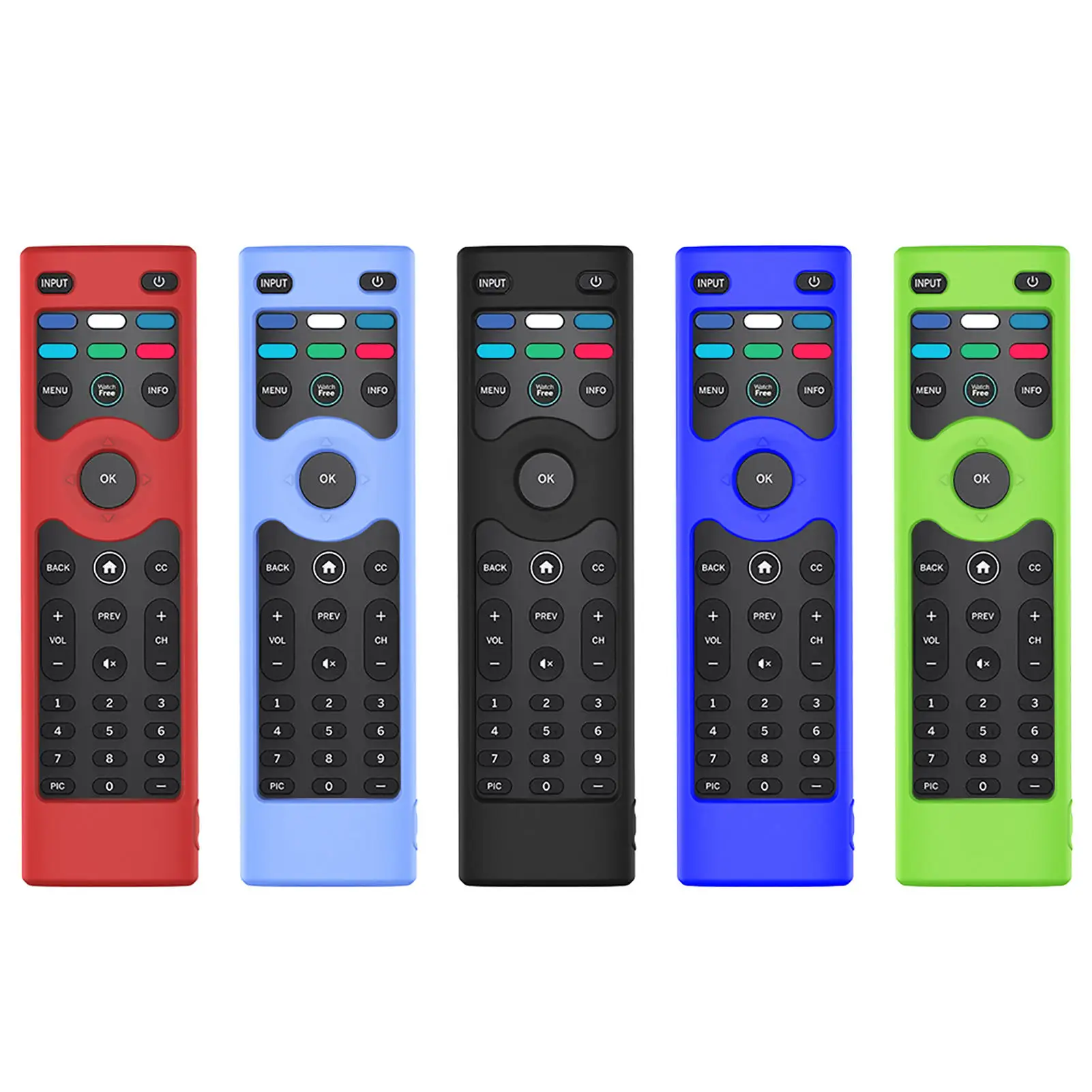 

Мягкий силиконовый чехол для пульта дистанционного управления для Vizio Xrt140 Smart TV ударопрочный защитный чехол для пульта дистанционного упра...