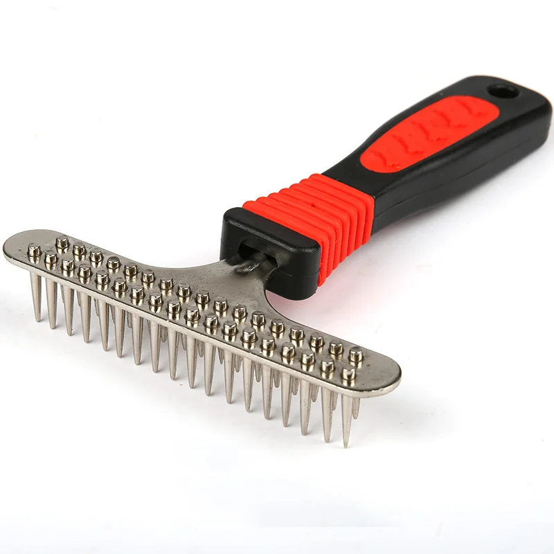 

Pet Knot Dog Comb Hair Removal Open Teddy Pet Brush Dog Needle Grooming Comb Supplies hund borste Pet Grooming tools QJJ60GSZ