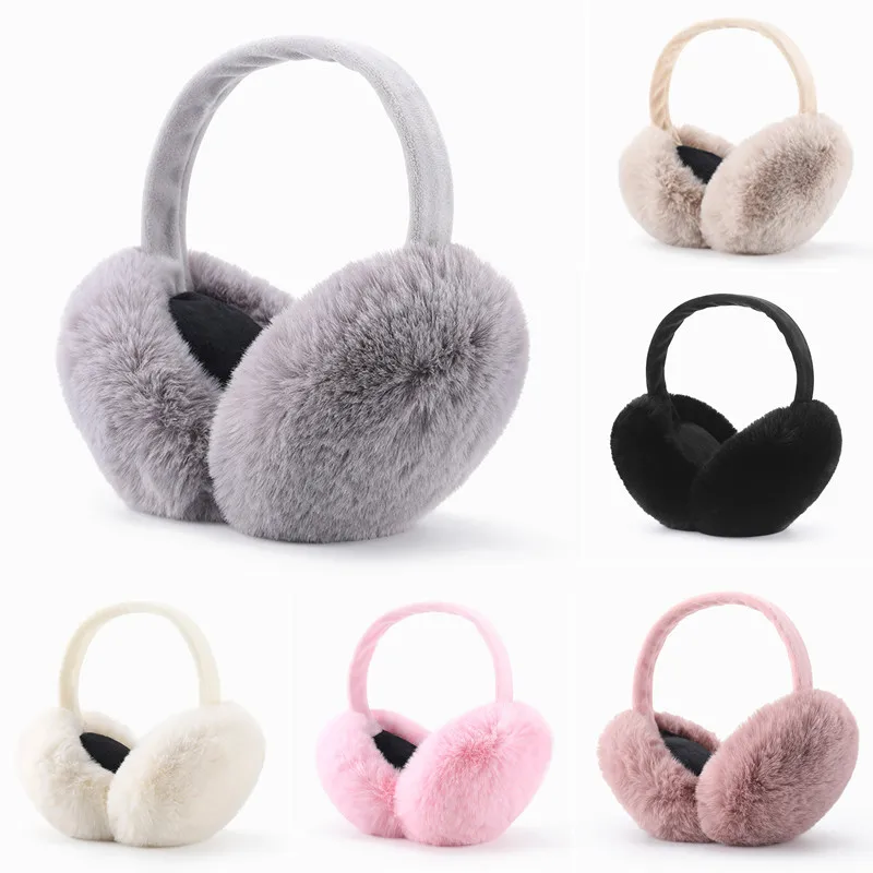 Наушники детские из искусственного меха мягкие кашемировые зимние | Аксессуары