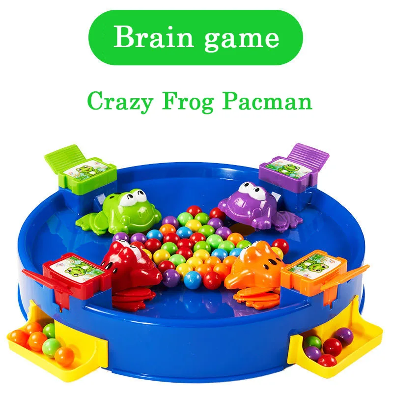 

Children's frog eats beans crazy greedy parent-child interactive two-person toy multiplayer desktop puzzle game birthday gift