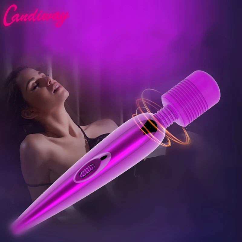 Candiway мощный многоскоростной USB Перезаряжаемый водонепроницаемый огромный