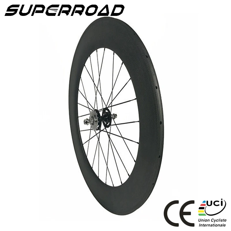23 мм ширина 88 Глубокий китайский 700C Novatec сплав ступицы Углеродные дорожные колеса