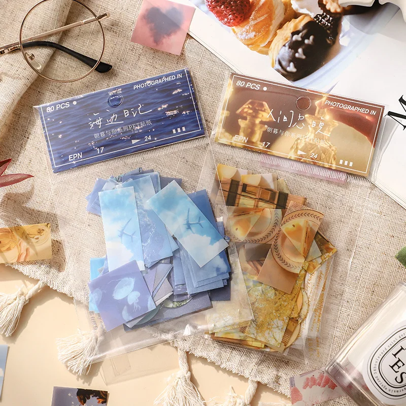 

Набор наклеек для домашних животных Journamm 80 шт./упак., эстетические наклейки для самостоятельного коллажа, дневника, дневника, журнала, скрап...