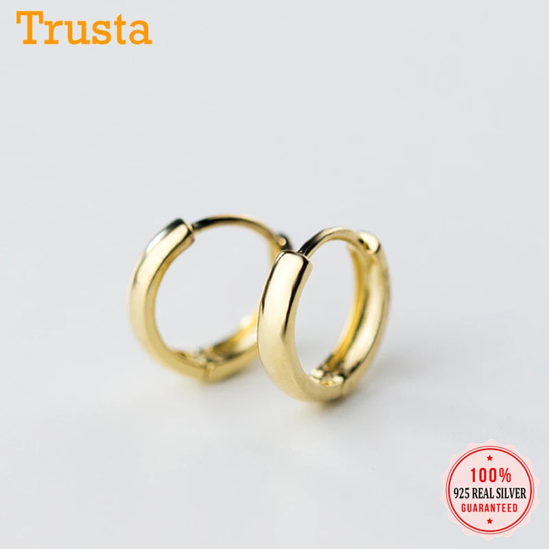 Женские серьги кольца из серебра 925 пробы 9 мм|Серьги-клипсы| |