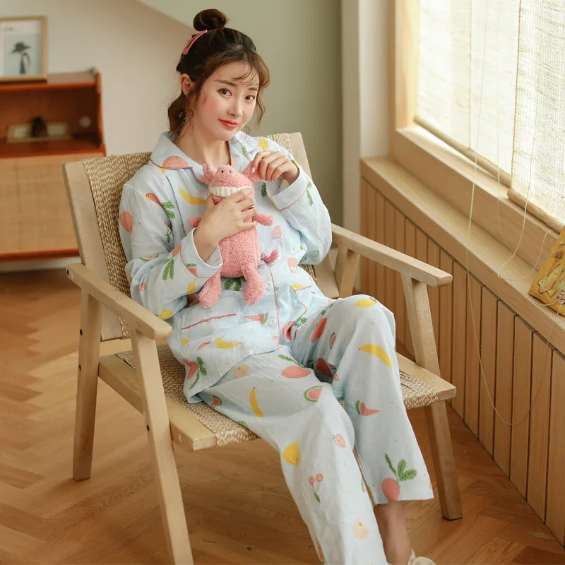 

Maternity Nightwear Nursing Pajamas Soft Cotton Comfort Breastfeeding Pajamas Pregnancy Clothes Nightdress Homewear