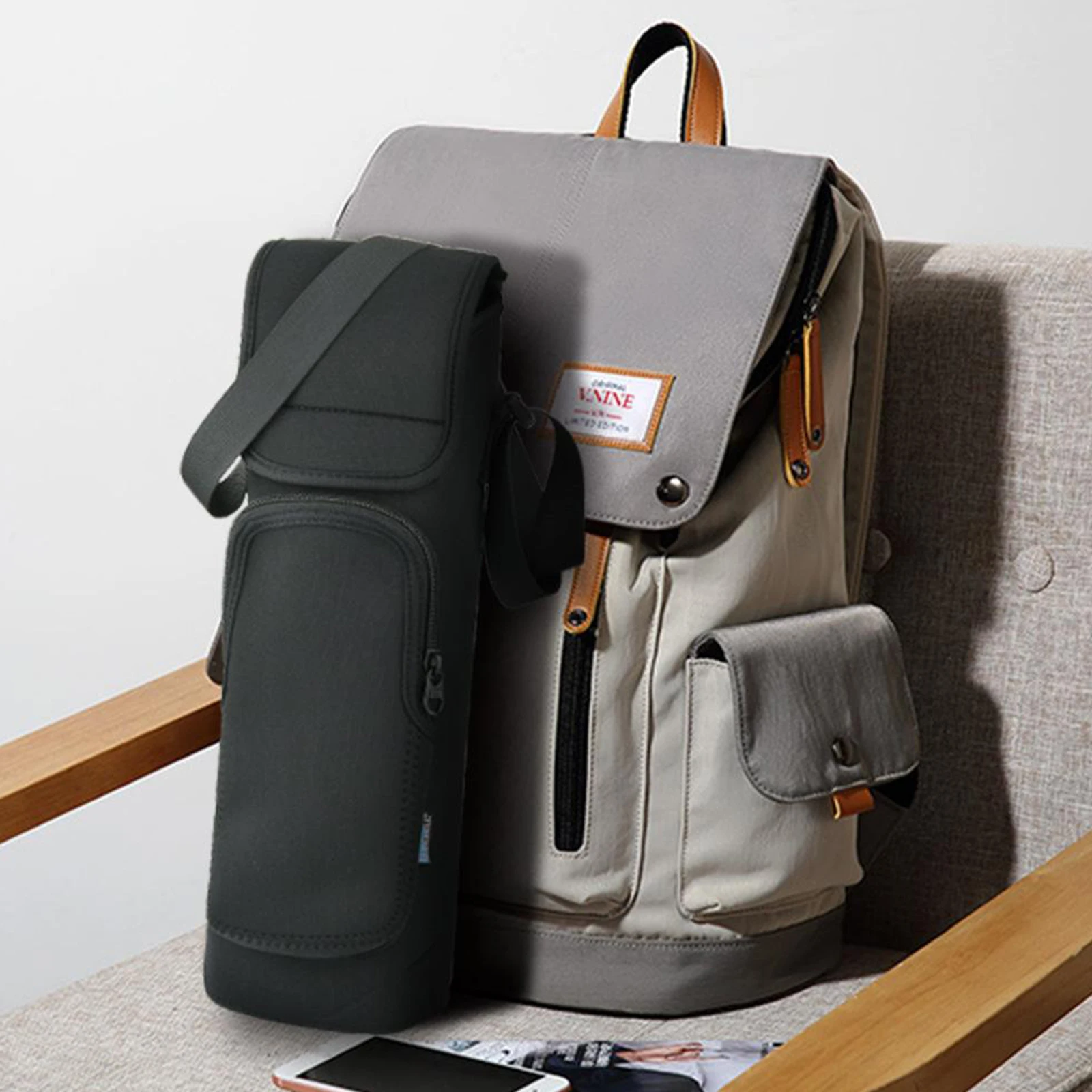 

Travel Water-resistant Neoprene Hair Dryer Cover Bag Case Storage Pouch for Straightener Curler