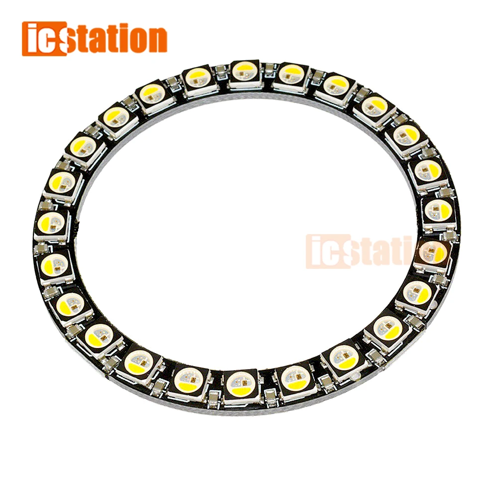 24x5050 RGBW SK6812 светодиодный кольцо w/интегрированный драйверы 24 бит|ring led|ring ringring x |