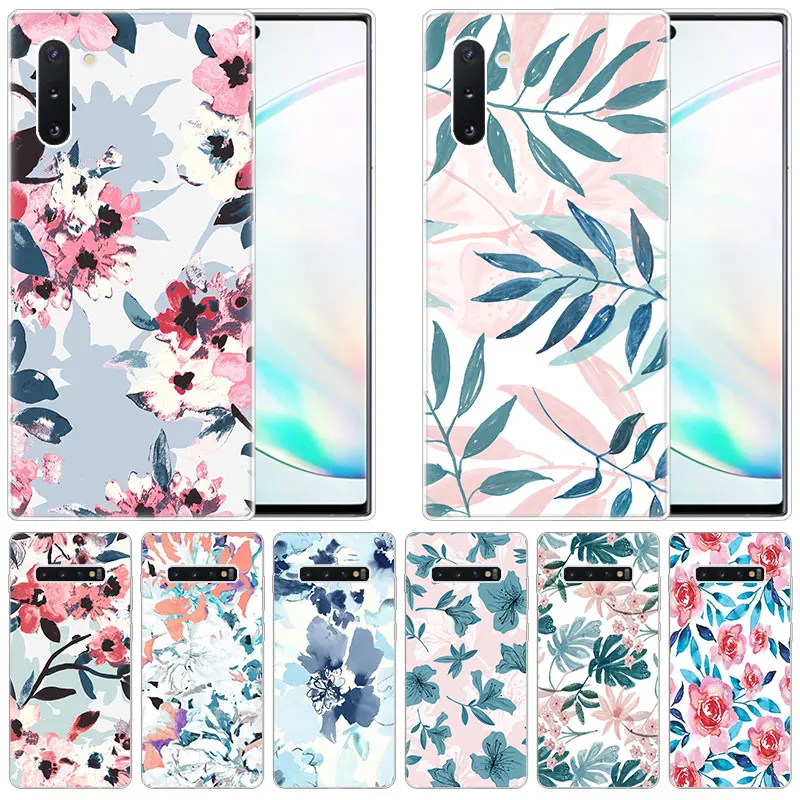 Силиконовый чехол для Samsung Galaxy Note 10 Pro 9 8 5 M30S M40 S10E S10 5G S9 S8 Plus S7 S6 Edge S5|Бамперы| |