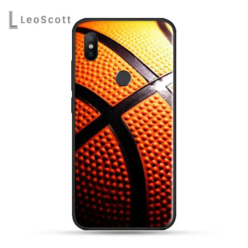 

basketball sports art pattern Phone Case For Xiaomi Redmi 7 8 9t a3 9se k20 mi8 max3 lite 9 note 9s 10 pro luxury cover funda