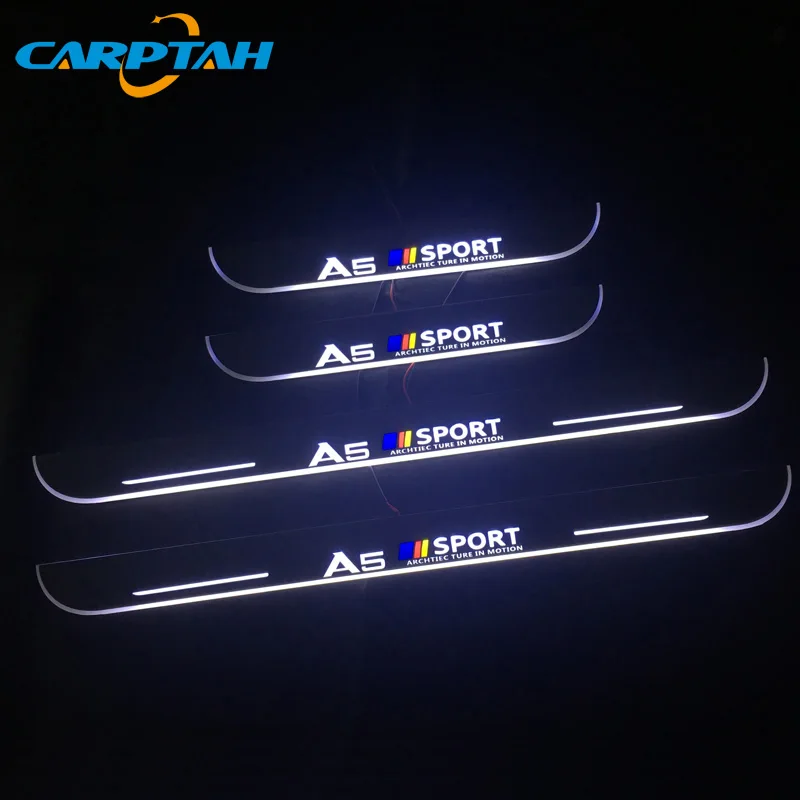 CARPTAH автомобиля внешние Запчасти светодиодный порога Накладка педаль путь