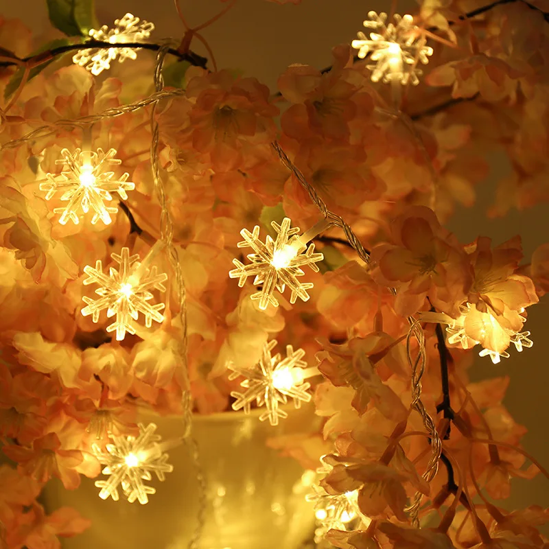 Сказочные огни украшения для рождественской елки светодиодная рождественская