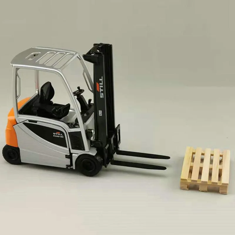 

1:25 STILL RX20-20 Forklift Alloy Truck Model Stacker Metal Diecast Toy Simulation Engineering Car Model 1/20 FRB-VIII Reach