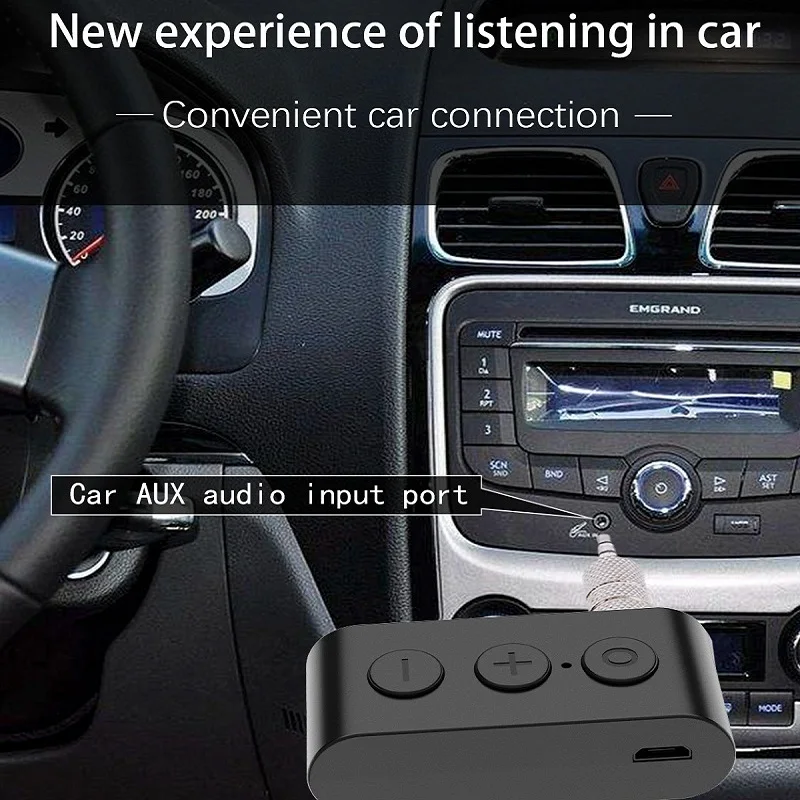 2-в-1 беспроводной приемник Bluetooth 5 0 адаптер передатчика 3 мм разъем для