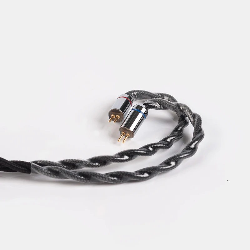 KBEAR 4 ядра 7N один кристалл медный кабель 2,5/3,5/4,4 мм с MMCX/2pin/QDC TFZ для KZ ZS10 ZSN Pro ZSX BLON BL-03 V90 BA5