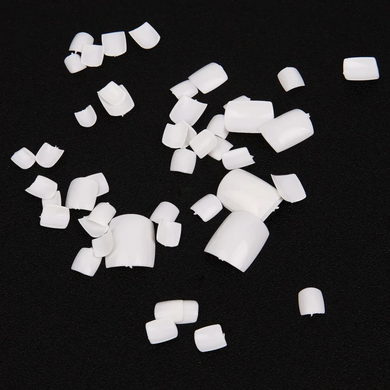 1 коробка искусственный ногтей Дисплей натуральный прозрачный Пресс пешком