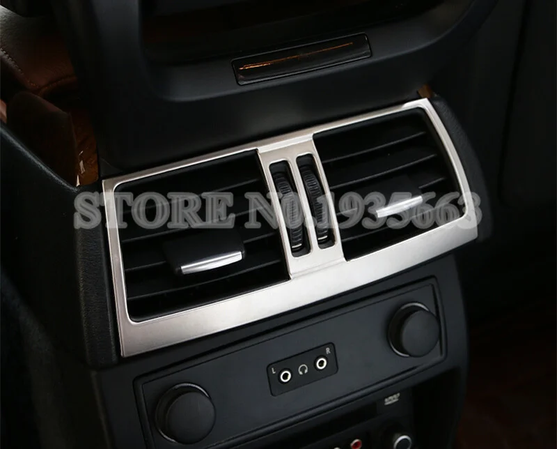 

For BMW X5 E70 Inner Console Armrest Rear Air Vent Outlet Cover Trim 2008-2013 1pcs Car Accessories Interior Car Decor Car Trim