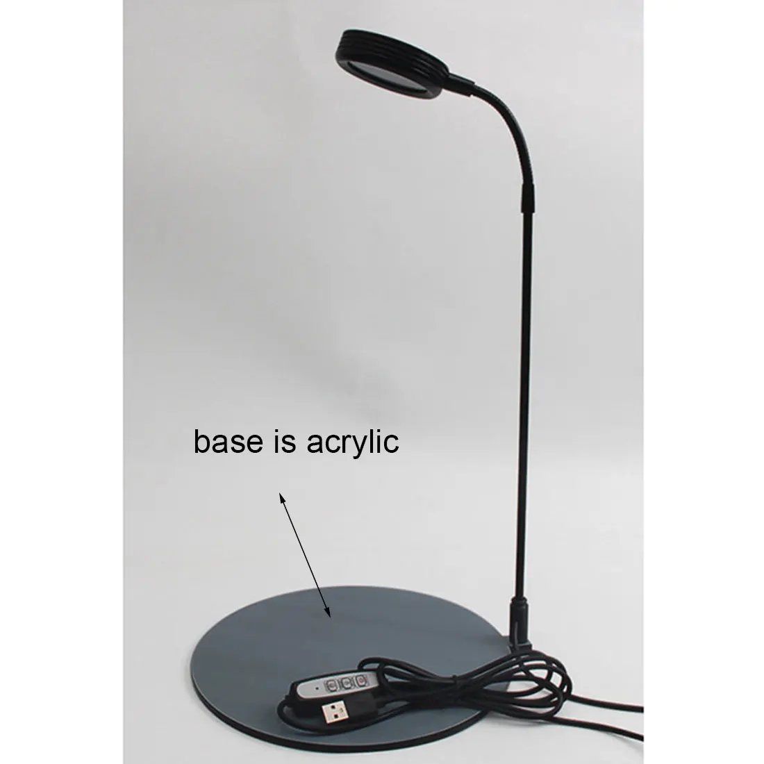 Черный с регулируемой яркостью 5 Вт светодиодный аквариумный светильник Тиммер и