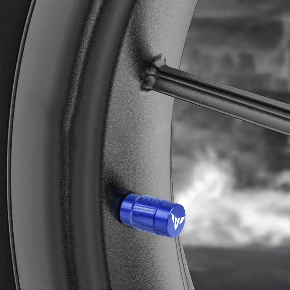 

Wheel Tire Valve Caps Stem case Cover FOR Yamaha MT07 MT 07 MT09 MT 09 MT-10 YZFR3 R25 2014 2015 2016 2017 2018 2019 2020 2021