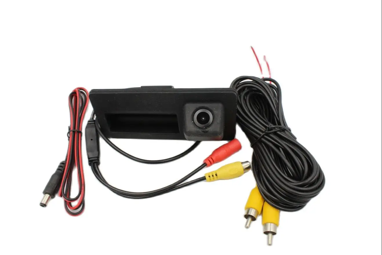 Автомобильная камера заднего вида 1080P ручка багажника обратная для Audi A4 A3 A5 Q5