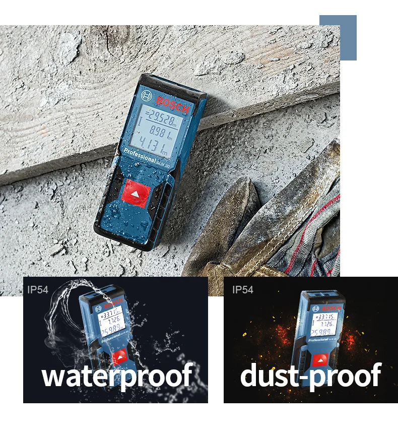 BOSCH лазерный дальномер 25/30/40/50/70 м Электронный Инфракрасный объем номер линейка Высокоточный измерительный прибор