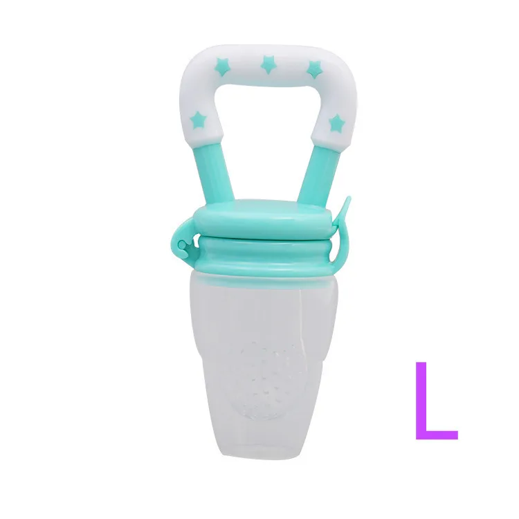 sky blue L Новинка; детское питание; соска; зажимы; Держатель для соски; детская соска; силиконовая соска; фрукты; принадлежности для кормления; соска; соски - Цвет: sky blue L