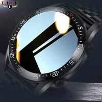 lige new 2021 smart watch men heart rate blood pressure information reminder sport waterproof smart watch for android ios phone