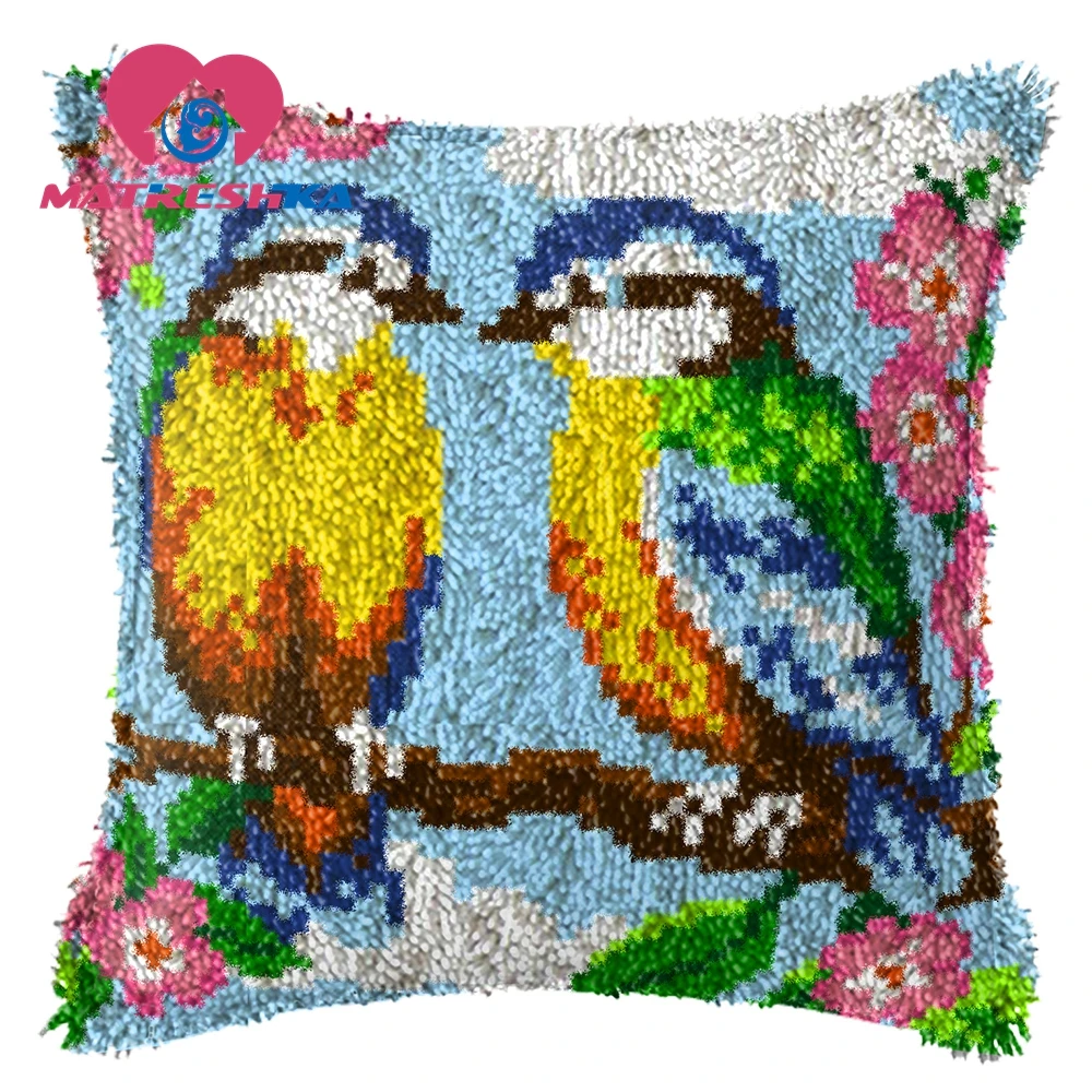 

Подушка для вышивки «сделай сам», подушка для вышивки крестиком, набор крючков, вышивка, ковер «сделай сам», ковер, вышитые подушки, подарок, ...