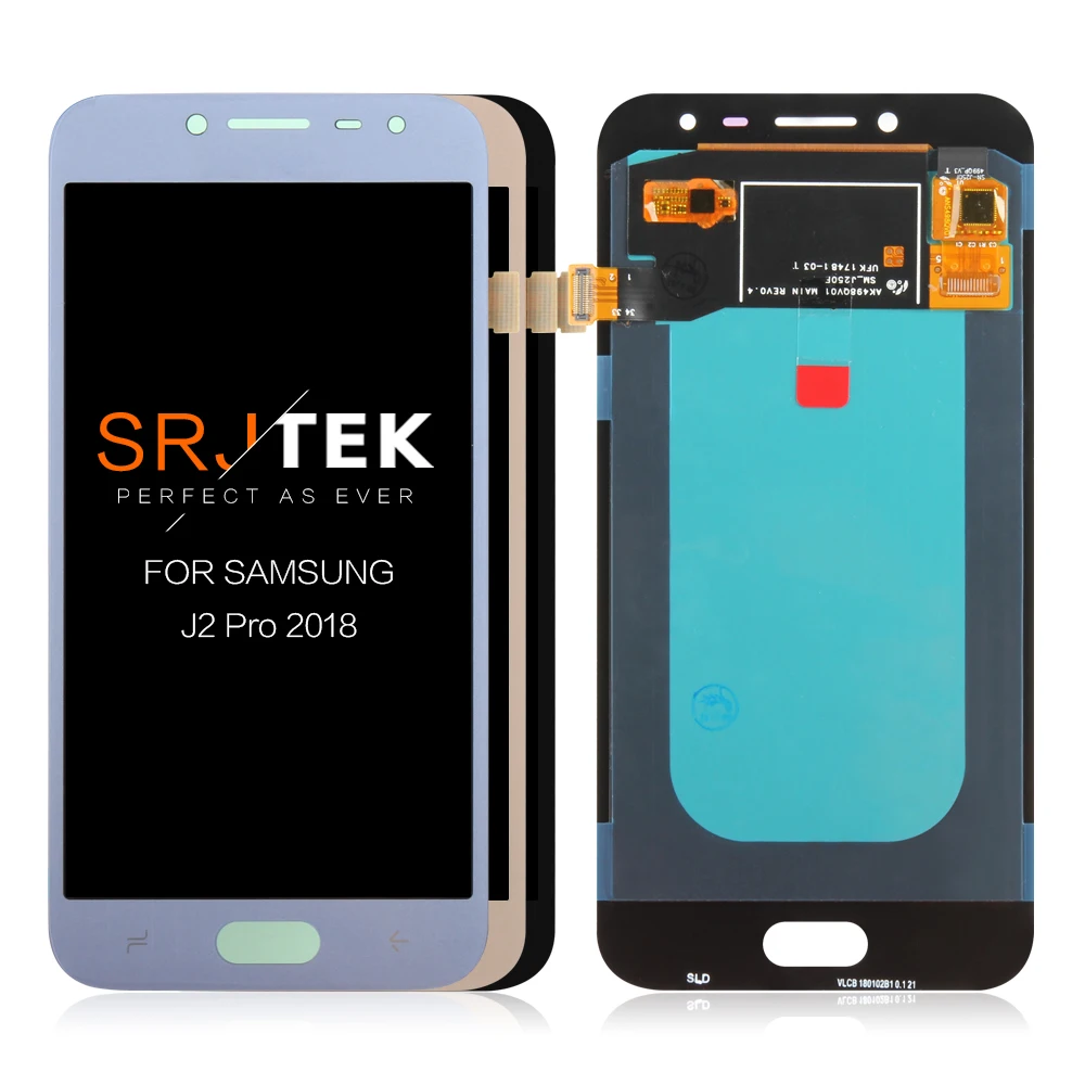 ЖК-дисплей AMOLED/OLED/TFT для Samsung Galaxy J2 Pro 2018 J250 сенсорный дигитайзер сенсорное стекло в