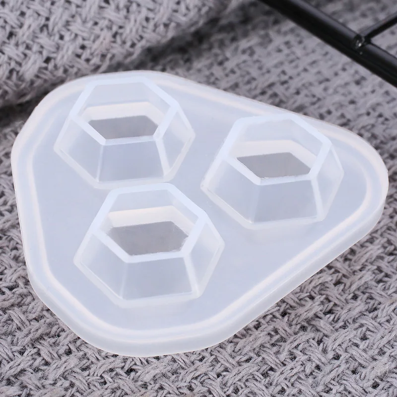 

1Pcs Diamond Shaped Silicone Mold DIY Handmade for Jewelry Soap Mould White Kitchen Supplies Multi Purpose
