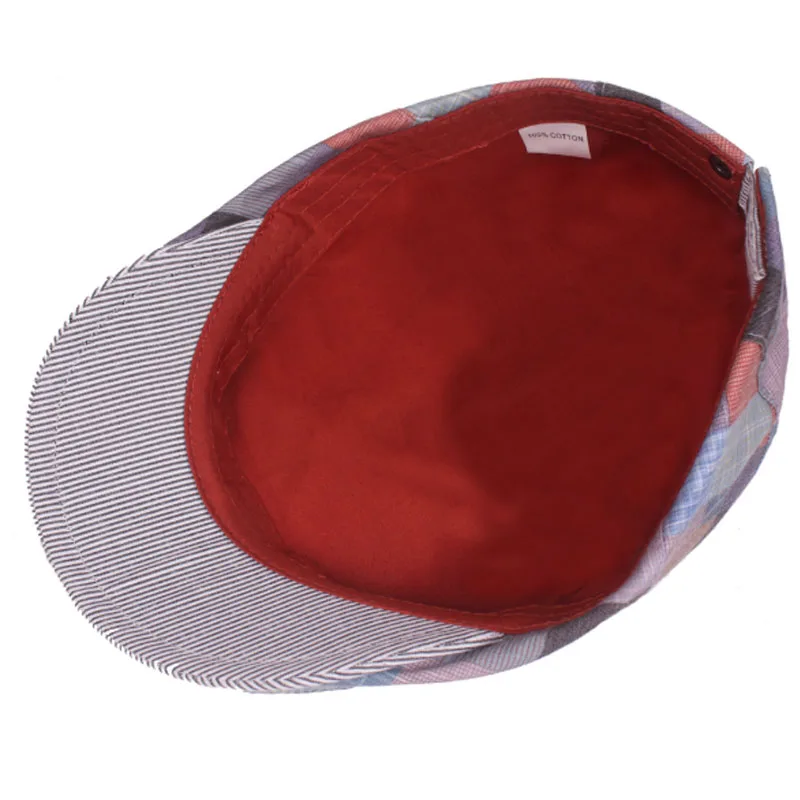 Кепка-берет Мужская/Женская хлопковая Модный повседневный берет в британском