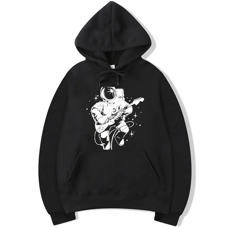

XIN YI Fashion brand men's hoodie cool Funny spaceman print casual hooded Harajuku men's casual Hip hop men's Hoodie sweatshirt