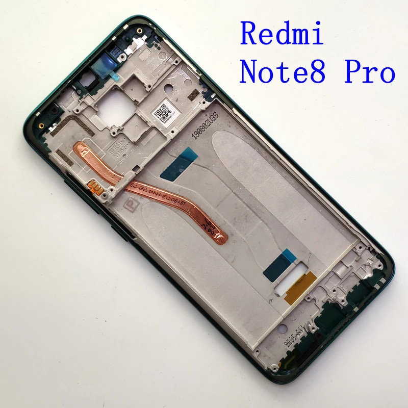 Оригинальный Для Xiaomi Redmi Note 8 Note8 Pro средняя рамка металлическая передняя