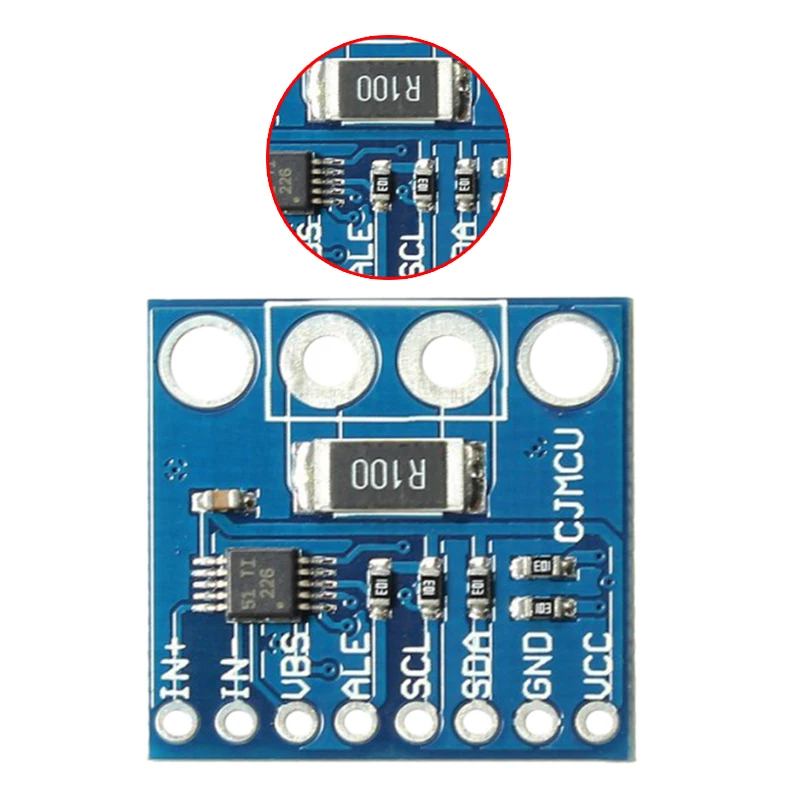 Ina226 двунаправленный модуль монитора напряжения тока с сигналом питания I2C Iic 36V |