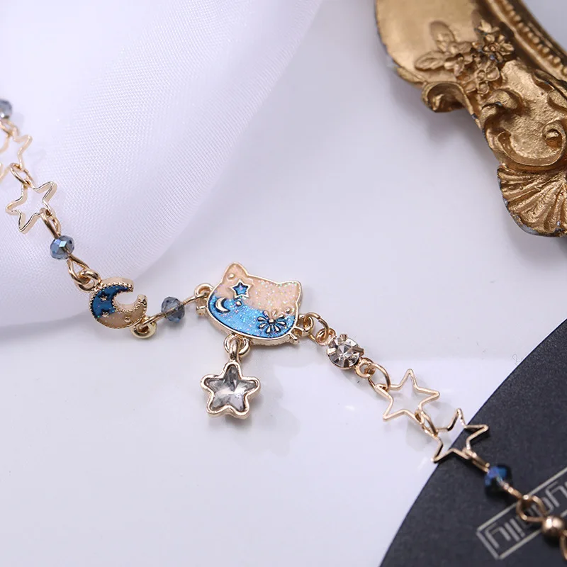 Игривый girlysense красивые Китти браслет женские милые юбки-пачки со звездочками