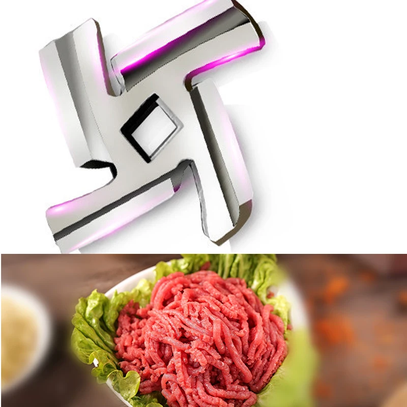 Мясорубка домашняя колбаса Кухня из нержавеющей стали сверхмощный 1000 Вт Мощный