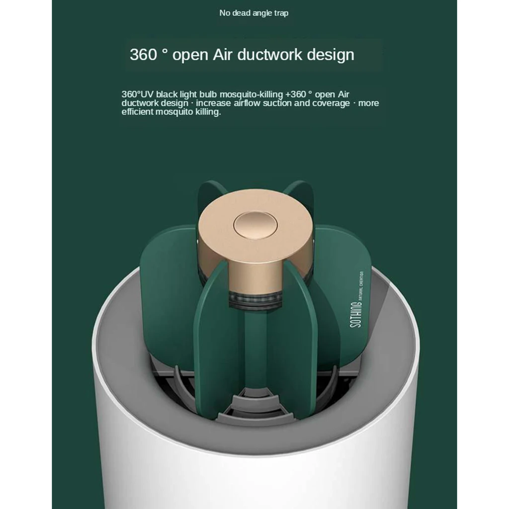 

Potted Shaped Mosquito Lamp Small USB Mosquito Light Trap Lamp Pest Control Household Small Mosquito Lamp