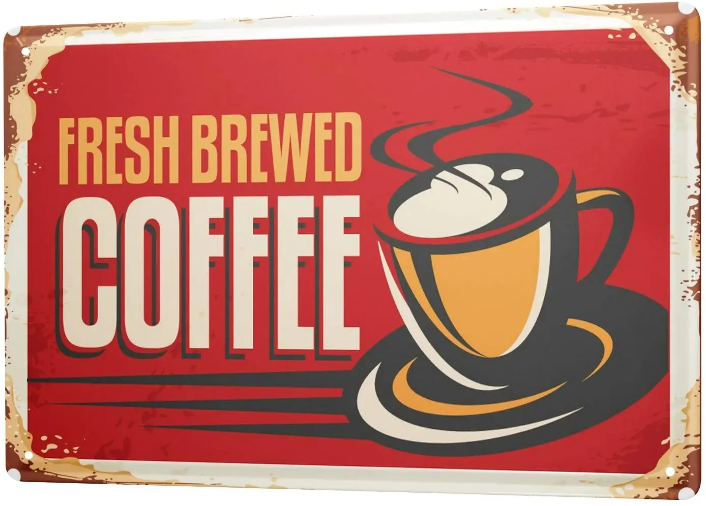 

SINCE 2004 tin Plate Coffee Coffee