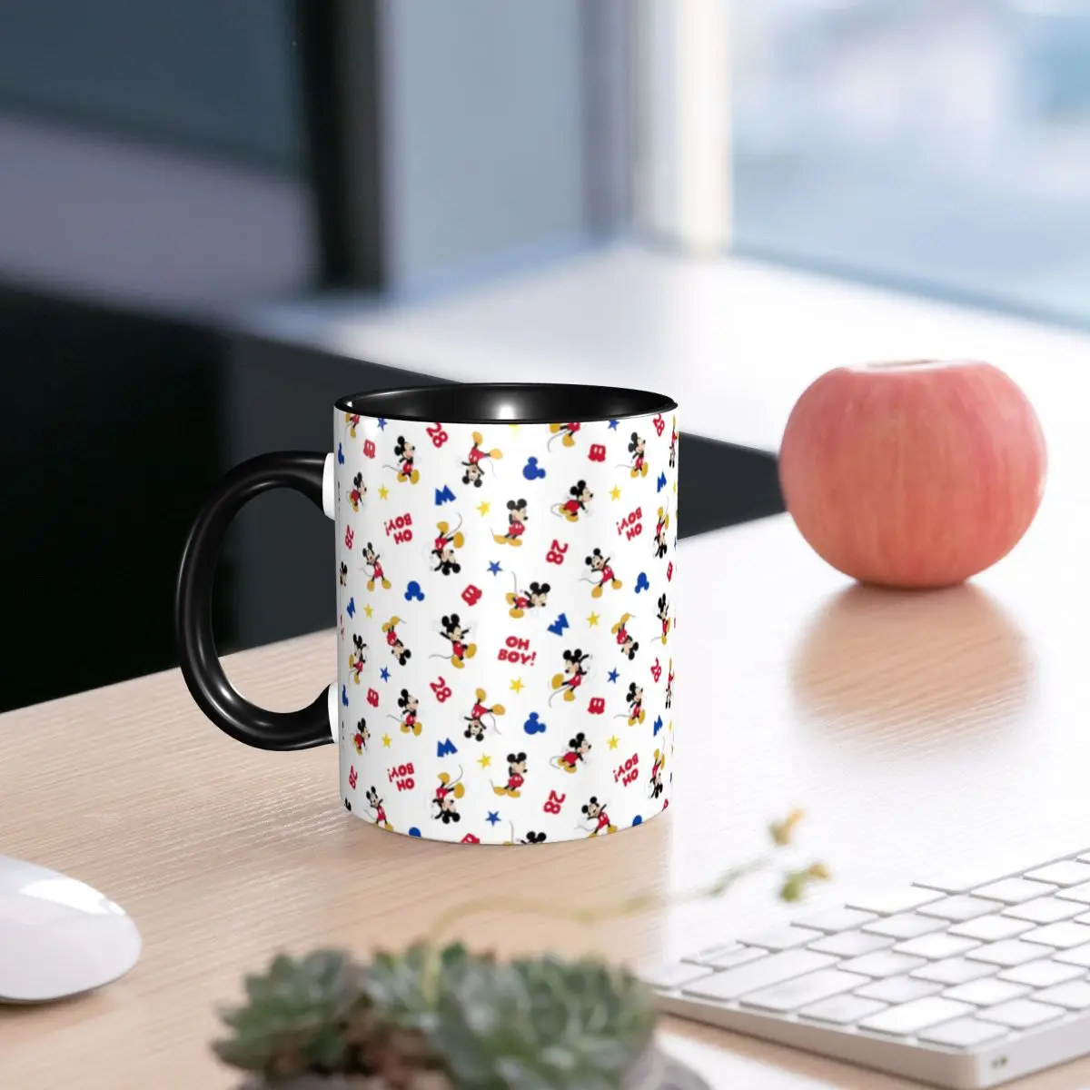 

Disney Mickey Minnie eramic Mug coffee cup Cartoon Christmas Gift For Friends classic Cartoon coffee mug Original mugs Anime